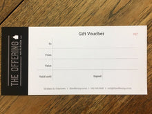 Load image into Gallery viewer, The Offering Gift Voucher
