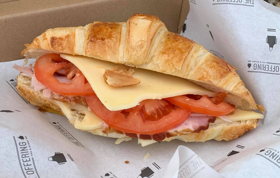 Croissant - Smoked Ham, Swiss Cheese and Tomato